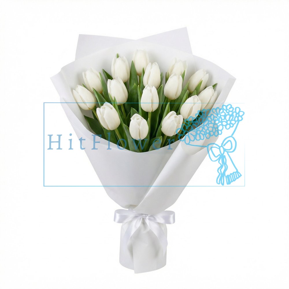 Букет цветов из: Тюльпаны